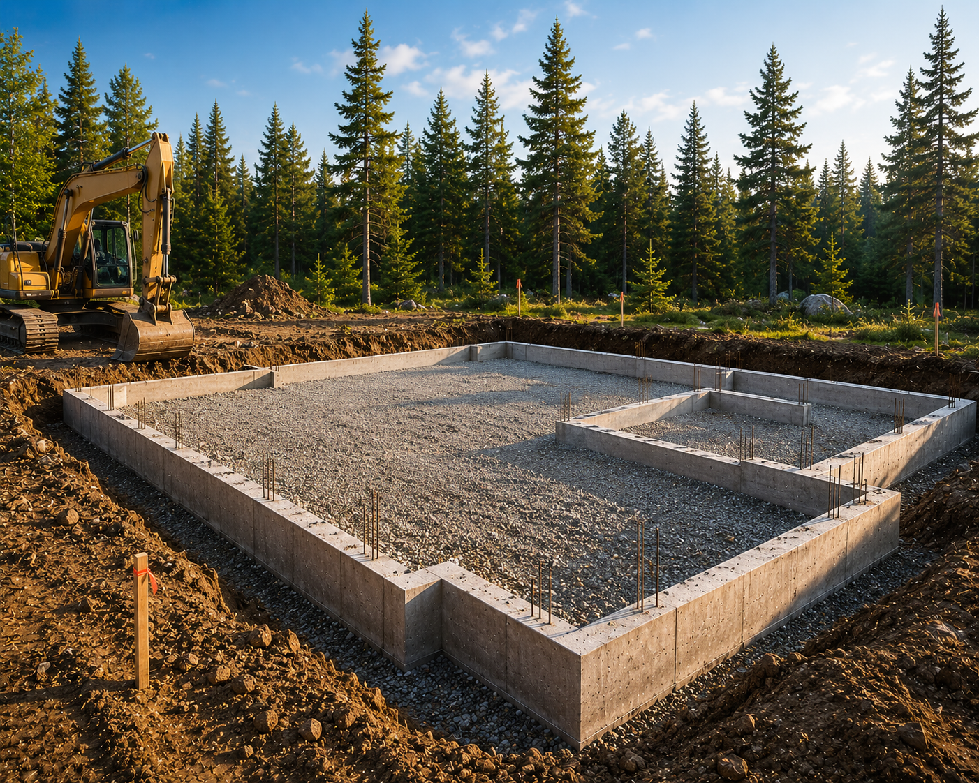 Travaux d'Excavation et Préparation de Terrain