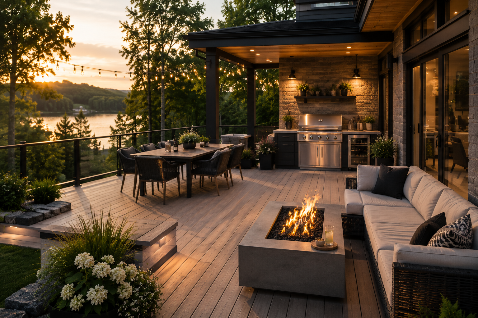 Aménagement extérieur sur mesure